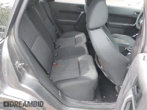 2010 Ford Focus SE with VIN 1FAHP3FNXAW125238, listed as a IAAI auction lot 42109371 with 179,761 mi miles. Bid and sale history available at carsss.com. Image 8.