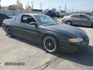 2003 Chevrolet Monte Carlo SS with VIN 2G1WX15K939452831, listed as a Copart auction lot 70667864 with 223,704 mi miles and Salvage Title. Bid and sale history available at carsss.com. Image 4.