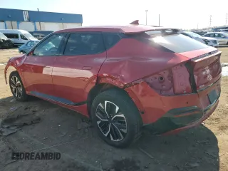 2023 Kia EV6 GT-Line with VIN KNDC44LA8P5116511, listed as a Copart auction lot 50601265 with 0 mi miles and Salvage Title. Bid and sale history available at carsss.com. Image 2.