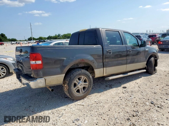 2007 Ford F-150 XLT with VIN 1FTRW12W37KB03263, listed as a Copart auction lot 61087375 with 167,585 mi miles and Salvage title. Bid and sale history available at DreamBid. Image 3.
