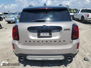 2022 MINI Countryman Cooper S with VIN WMZ53BR06N3P17052, listed as a Copart auction lot 72132864 with 34,273 mi miles and Salvage Title. Bid and sale history available at carsss.com. Image 6.