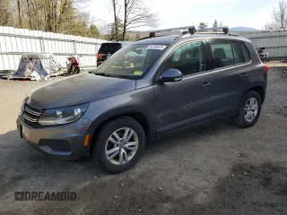 2016 Volkswagen Tiguan S with VIN WVGBV7AXXGW538299, listed as a Copart auction lot 54798525 with 149,961 mi miles and Clean Title. Bid and sale history available at DreamBid. Image 1.