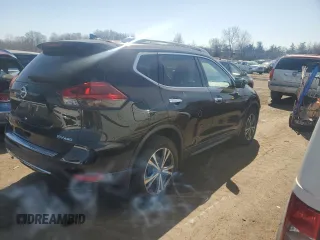 2019 Nissan Rogue SV with VIN 5N1AT2MV9KC816800, listed as a Copart auction lot 49165225 with 107,665 mi miles and Salvage Title. Bid and sale history available at carsss.com. Image 3.