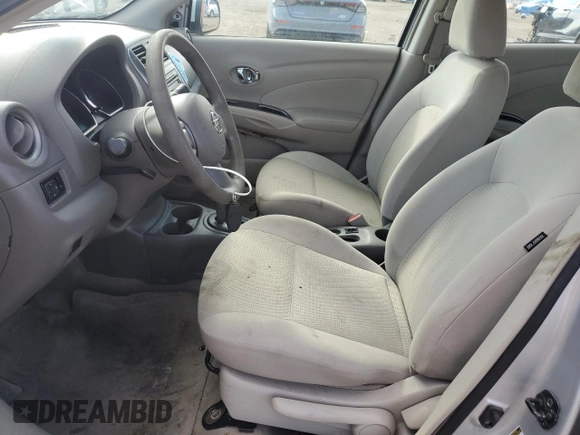 2013 Nissan Versa S Plus with VIN 3N1CN7AP6DL884718, listed as a Copart auction lot 55601705 with 65,622 mi miles and Salvage title. Bid and sale history available at DreamBid. Image 7.