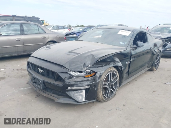 2021 Ford Mustang GT with VIN 1FA6P8CF7M5110756, listed as a IAAI auction lot 40629234 with 81,270 mi miles. Bid and sale history available at carsss.com. Image 18.