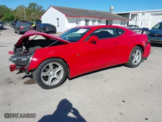 2020 Chevrolet Camaro 1LT with VIN 1G1FB1RS6L0109154, listed as a IAAI auction lot 41733049 with 1 mi miles. Bid and sale history available at carsss.com. Image 2.