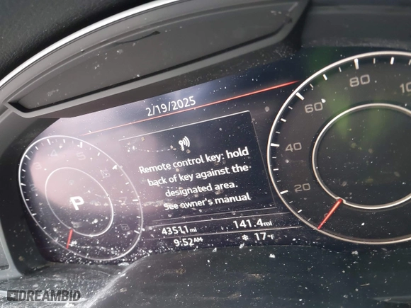 2019 Audi Q7 Prestige with VIN WA1VAAF74KD008394, listed as a IAAI auction lot 41610076 with 43,511 mi miles. Bid and sale history available at carsss.com. Image 7.