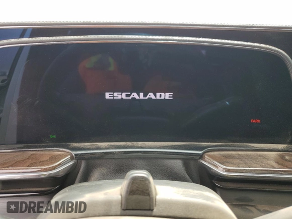 2022 Cadillac Escalade Sport Platinum with VIN 1GYS4GKL9NR192951, listed as a Copart auction lot 58551175 with Not provided miles and Salvage title. Bid and sale history available at DreamBid. Image 9.