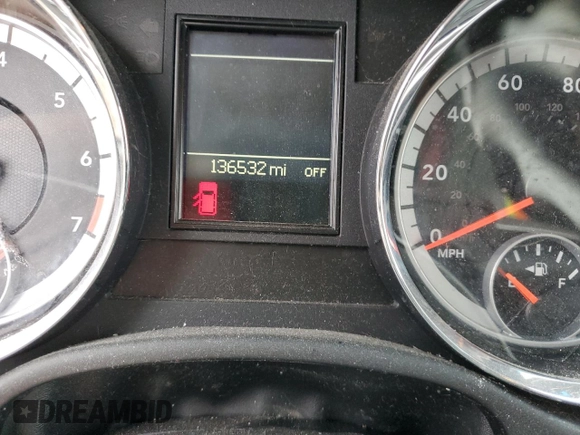 2012 Dodge Durango Crew with VIN 1C4RDJDG6CC153249, listed as a Copart auction lot 51892745 with 136,532 mi miles and Salvage Title. Bid and sale history available at carsss.com. Image 9.