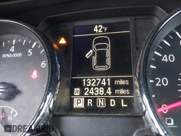2013 Nissan Rogue S with VIN JN8AS5MTXDW043607, listed as a IAAI auction lot 41795965 with 132,741 mi miles. Bid and sale history available at carsss.com. Image 15.
