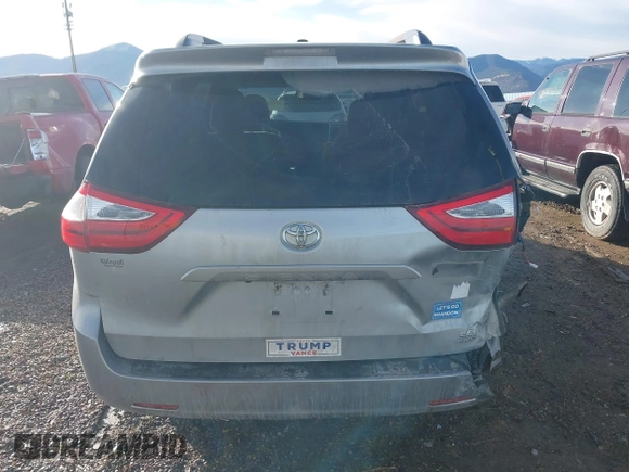 2017 Toyota Sienna LE with VIN 5TDJZ3DC9HS168079, listed as a IAAI auction lot 41175845 with 98,585 mi miles. Bid and sale history available at carsss.com. Image 16.