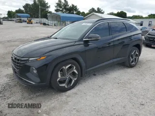 2022 Hyundai Tucson Limited with VIN 5NMJE3AE4NH052935, listed as a Copart auction lot 58408145 with 48,492 mi miles and Salvage title. Bid and sale history available at DreamBid. Image 1.