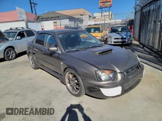 2004 Subaru Impreza Sedan (Natl) WRX with VIN JF1GD29624G518412, listed as a Copart auction lot 83240934 with 112,277 mi miles and Salvage Title. Bid and sale history available at carsss.com. Image 1.
