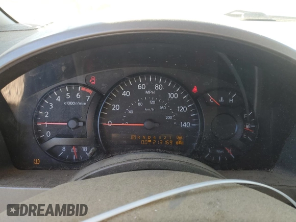 2005 Nissan Titan LE with VIN 1N6AA07B15N555054, listed as a Copart auction lot 42713855 with 213,169 mi miles and Salvage Title. Bid and sale history available at carsss.com. Image 9.