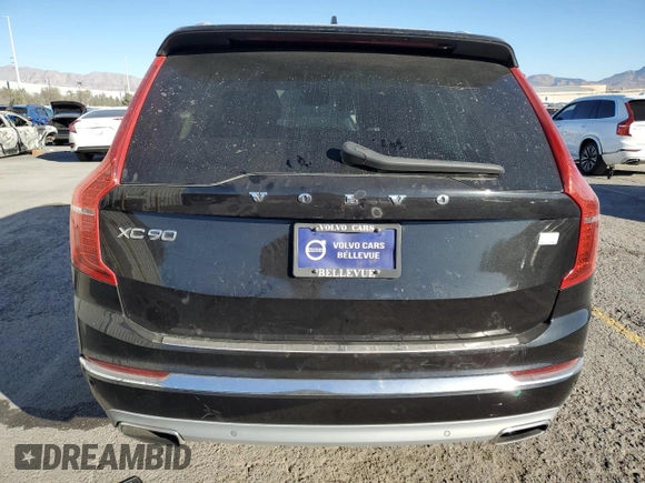 2021 Volvo XC90 Inscription Expression with VIN YV4BR00L6M1682971, listed as a Copart auction lot 89381155 with 55,236 mi miles and Salvage Title. Bid and sale history available at carsss.com. Image 6.