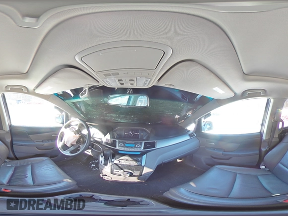 2012 Honda Odyssey EX-L with VIN 5FNRL5H66CB023339, listed as a Copart auction lot 86205974 with 136,087 mi miles and Salvage Title. Bid and sale history available at carsss.com. Image 13.