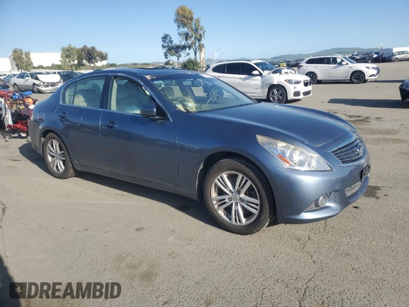 2010 Infiniti G37 Sedan Journey with VIN JN1CV6AP6AM408674, listed as a Copart auction lot 51448625 with Not Provided miles and Salvage Title. Bid and sale history available at carsss.com. Image 4.
