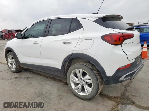 2024 Buick Encore GX Preferred with VIN KL4AMBSL2RB154572, listed as a Copart auction lot 55307535 with 26,722 mi miles and Salvage title. Bid and sale history available at DreamBid. Image 2.