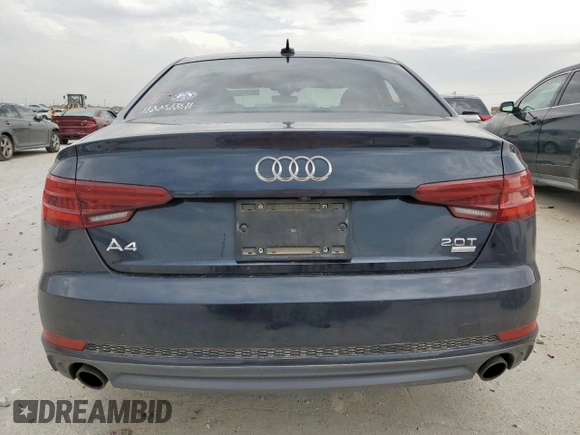 2018 Audi A4 Premium z VIN WAUKMAF4XJA068781, wystawiony jako Copart lot #57137725 z przebiegiem 75 303 mil mil oraz Szkoda całkowita • Salvage title. Historia ofert i sprzedaży dostępna na DreamBid. Obrazek 6.