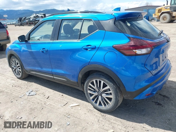 2024 Nissan Kicks SR with VIN 3N1CP5DVXRL485326, listed as a IAAI auction lot 42072874 with 24,834 mi miles. Bid and sale history available at carsss.com. Image 3.