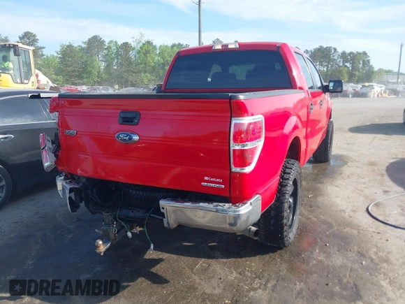 2014 Ford F-150 XL with VIN 1FTFW1EF6EKF96285, listed as a IAAI auction lot 42059897 with 144,860 mi miles and . Bid and sale history available at carsss.com. Image 4.
