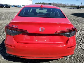 2022 Honda Civic Sedan Sport with VIN 2HGFE2F5XNH503517, listed as a Copart auction lot 49623385 with 66,450 mi miles and Salvage Title. Bid and sale history available at carsss.com. Image 6.