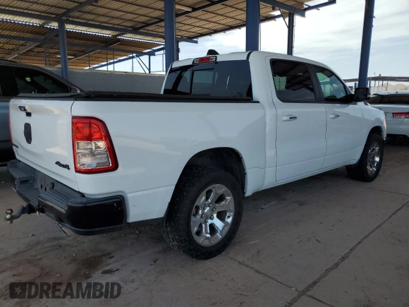 2019 Ram 1500 Big Horn z VIN 1C6SRFFT2KN780244, wystawiony jako Copart lot #60891565 z przebiegiem 117 269 mil mil oraz Czysty tytuł • Clean title. Historia ofert i sprzedaży dostępna na DreamBid. Obrazek 3.