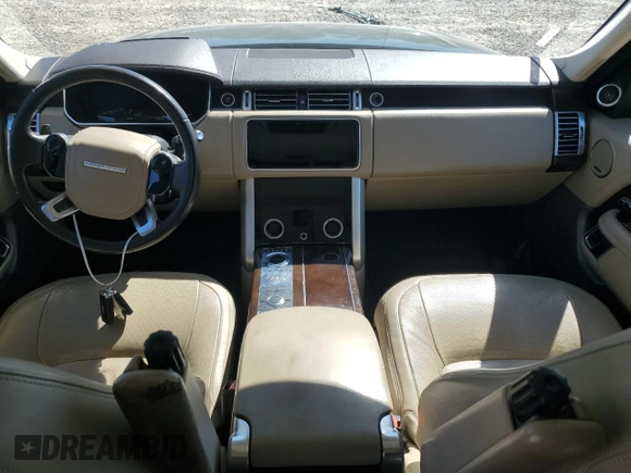 2018 Land Rover Range Rover HSE with VIN SALGS2RK1JA383444, listed as a Copart auction lot 48843825 with 186,706 mi miles and Clean title. Bid and sale history available at DreamBid. Image 8.