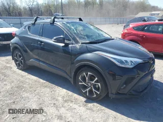 2022 Toyota C-HR XLE z VIN NMTKHMBX5NR141457, wystawiony jako Copart lot #52580545 z przebiegiem 29 345 mil mil oraz Szkody całkowita. Historia ofert i sprzedaży dostępna na DreamBid. Obrazek 4.