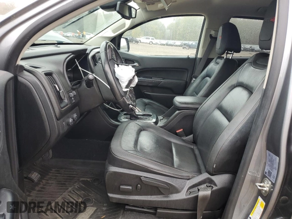 2021 GMC Canyon 4WD AT4 w/Cloth with VIN 1GTG6FEN8M1115918, listed as a Copart auction lot 80592964 with 59,888 mi miles and Salvage Title. Bid and sale history available at carsss.com. Image 7.
