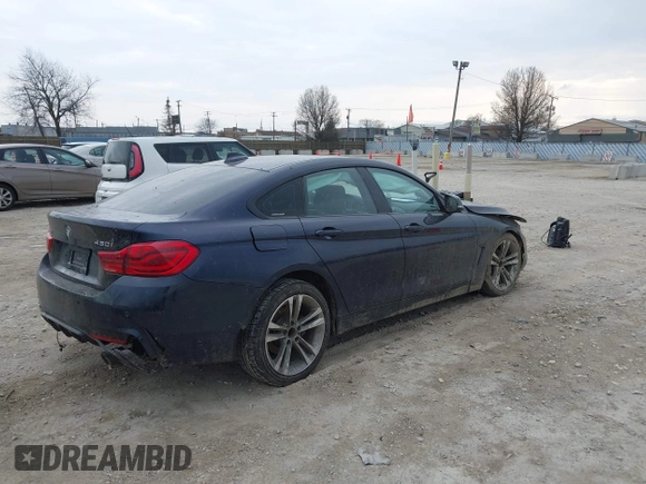2018 BMW 4 Series 430i xDrive with VIN WBA4J3C59JBL04275, listed as a IAAI auction lot 42006768 with 59,437 mi miles and . Bid and sale history available at DreamBid. Image 4.
