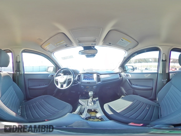2021 Ford Ranger XL with VIN 1FTER4EHXMLD64674, listed as a Copart auction lot 88635385 with 42,582 mi miles and Salvage Title. Bid and sale history available at DreamBid. Image 13.