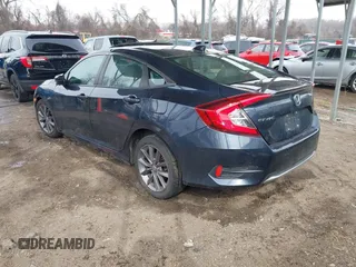 2020 Honda Civic EX-L with VIN 19XFC1F72LE214611, listed as a IAAI auction lot 41629949 with 54,328 mi miles and . Bid and sale history available at DreamBid. Image 3.