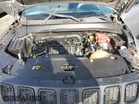 2020 Jeep Compass Latitude with VIN 3C4NJCBB7LT147555, listed as a Copart auction lot 87333844 with Not Provided miles and Salvage Title. Bid and sale history available at carsss.com. Image 12.