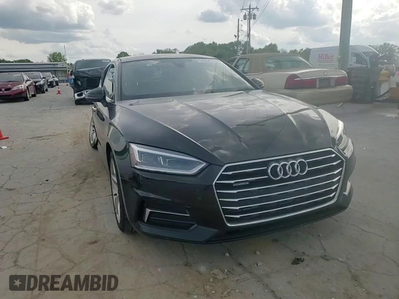 2019 Audi A5 Sportback Premium with VIN WAUANCF51KA051205, listed as a Copart auction lot 54064715 with Not provided miles and Salvage title. Bid and sale history available at DreamBid. Image 13.