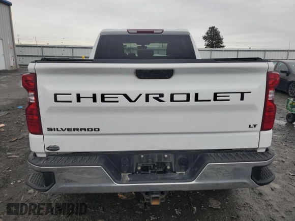 2022 Chevrolet Silverado 1500 LT with VIN 1GCUYDED3NZ155464, listed as a Copart auction lot 45706765 with 45,565 mi miles and Salvage Title. Bid and sale history available at DreamBid. Image 6.