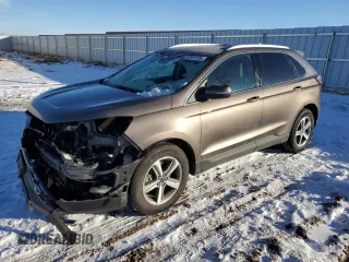 2019 Ford Edge SEL z VIN 2FMPK4J92KBB69527, wystawiony jako Copart lot #87917775 z przebiegiem 71 576 mil mil oraz Szkoda całkowita • Salvage title. Historia ofert i sprzedaży dostępna na DreamBid. Obrazek 1.