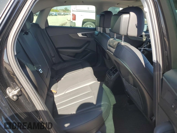 2019 Audi A4 Premium with VIN WAUGMAF44KN005370, listed as a Copart auction lot 56368725 with 87,007 mi miles and Salvage title. Bid and sale history available at DreamBid. Image 10.