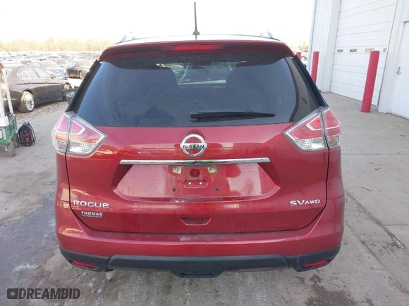 2015 Nissan Rogue SV with VIN 5N1AT2MV3FC899176, listed as a IAAI auction lot 41541885 with 78398 miles. Bid and sale history available at carsss.com. Image 17.