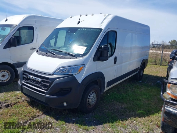 2024 Ram ProMaster Cargo Tradesman with VIN 3C6LRVDGXRE132198, listed as a IAAI auction lot 41723893 with 12,388 mi miles and . Bid and sale history available at DreamBid. Image 17.