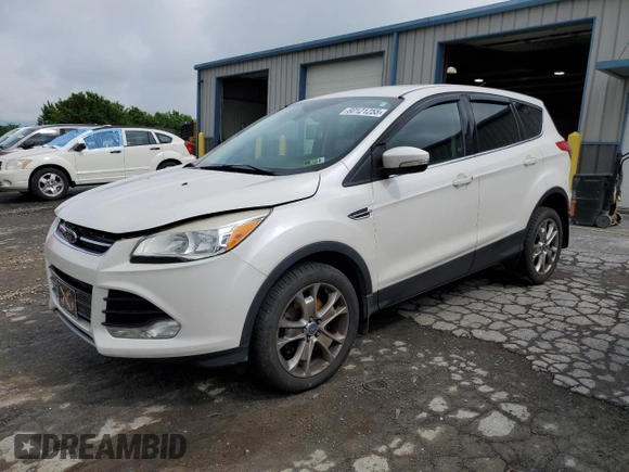 2013 Ford Escape SEL with VIN 1FMCU9HX7DUB22002, listed as a Copart auction lot 60121255 with 157,353 mi miles and Salvage title. Bid and sale history available at DreamBid. Image 1.