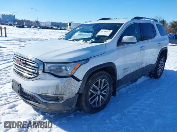 2019 GMC Acadia SLE with VIN 1GKKNSLS9KZ118859, listed as a IAAI auction lot 41306971 with 56,516 mi miles and . Bid and sale history available at DreamBid. Image 17.