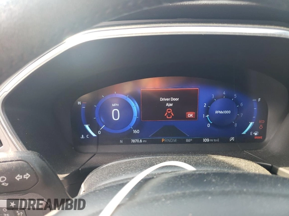 2020 Ford Escape Titanium z VIN 1FMCU9J97LUB25055, wystawiony jako Copart lot #60326945 z przebiegiem 78 711 mil mil oraz Szkoda całkowita • Salvage title. Historia ofert i sprzedaży dostępna na DreamBid. Obrazek 9.