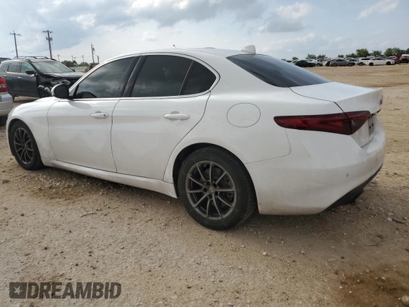 2019 Alfa Romeo Giulia with VIN ZARFAMAN9K7607068, listed as a Copart auction lot 55705655 with 97,939 mi miles and Clean title. Bid and sale history available at DreamBid. Image 2.