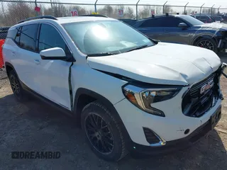 2018 GMC Terrain SLE z VIN 3GKALTEV7JL157776, wystawiony jako IAAI lot #42102081 z przebiegiem 162 712 mil mil oraz . Historia ofert i sprzedaży dostępna na DreamBid. Obrazek 1.