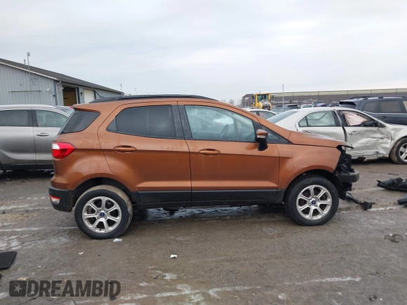 2020 Ford EcoSport SE with VIN MAJ6S3GL2LC376892, listed as a IAAI auction lot 41655638 with 56,710 mi miles and . Bid and sale history available at DreamBid. Image 14.