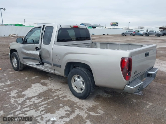 2007 Chevrolet Colorado LT w/1LT with VIN 1GCCS19E578155845, listed as a IAAI auction lot 41427067 with 114,430 mi miles. Bid and sale history available at carsss.com. Image 3.