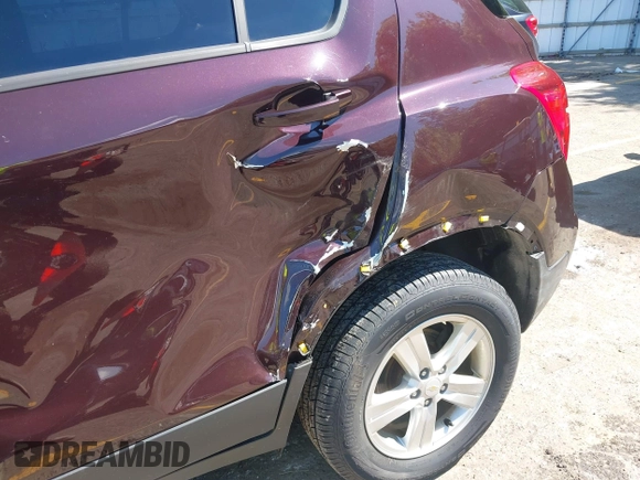 2020 Chevrolet Trax LS with VIN KL7CJNSB9LB346933, listed as a IAAI auction lot 42624893 with 61,116 mi miles and . Bid and sale history available at DreamBid. Image 17.