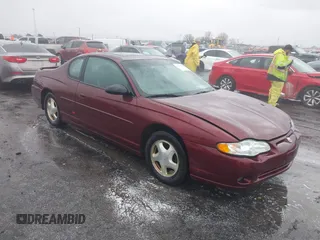 2001 Chevrolet Monte Carlo SS with VIN 2G1WX15K319253951, listed as a IAAI auction lot 41416935 with 283,164 mi miles. Bid and sale history available at carsss.com. Image 1.