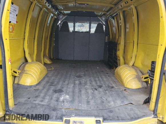 2018 Chevrolet Express Cargo Van with VIN 1GCWGAFG5J1316473, listed as a Copart auction lot 48440095 with 283,565 mi miles and Salvage Title. Bid and sale history available at carsss.com. Image 11.